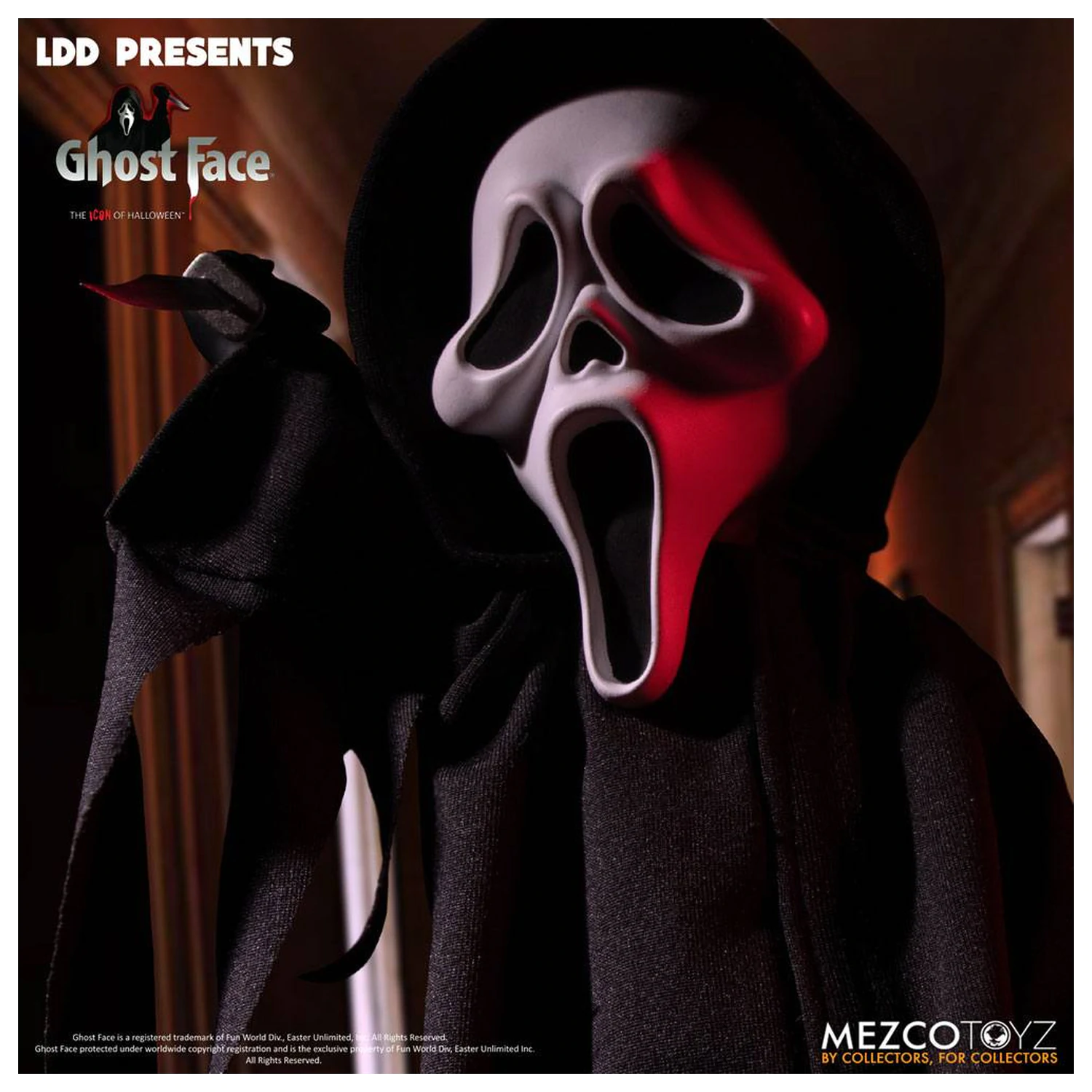 Scream Living Dead Dolls Lalka Ghost Face 25 cm zdjęcie produktu