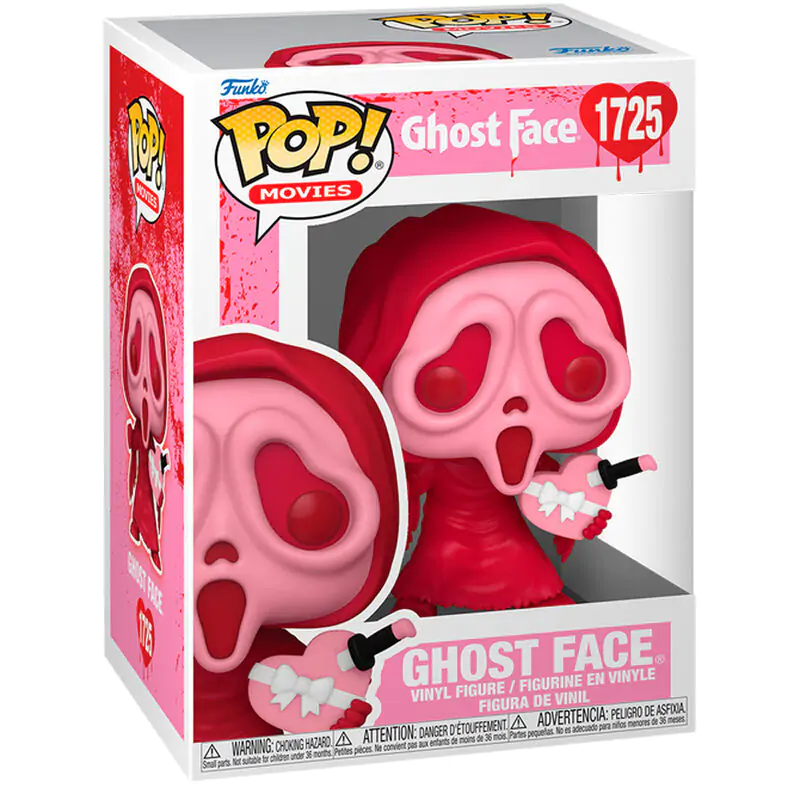 Krzyk Walentynki Funko POP! Disney Figurka winylowa Ghostface 9 cm zdjęcie produktu