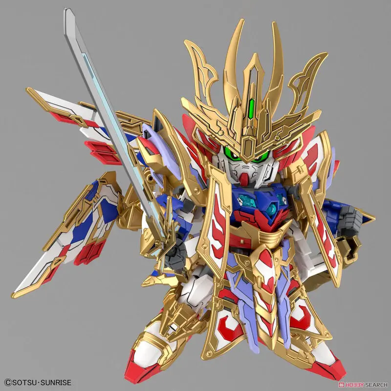 Model do składania figurka SD Gundam World Heroes Cao Cao Wing Gundam zdjęcie produktu