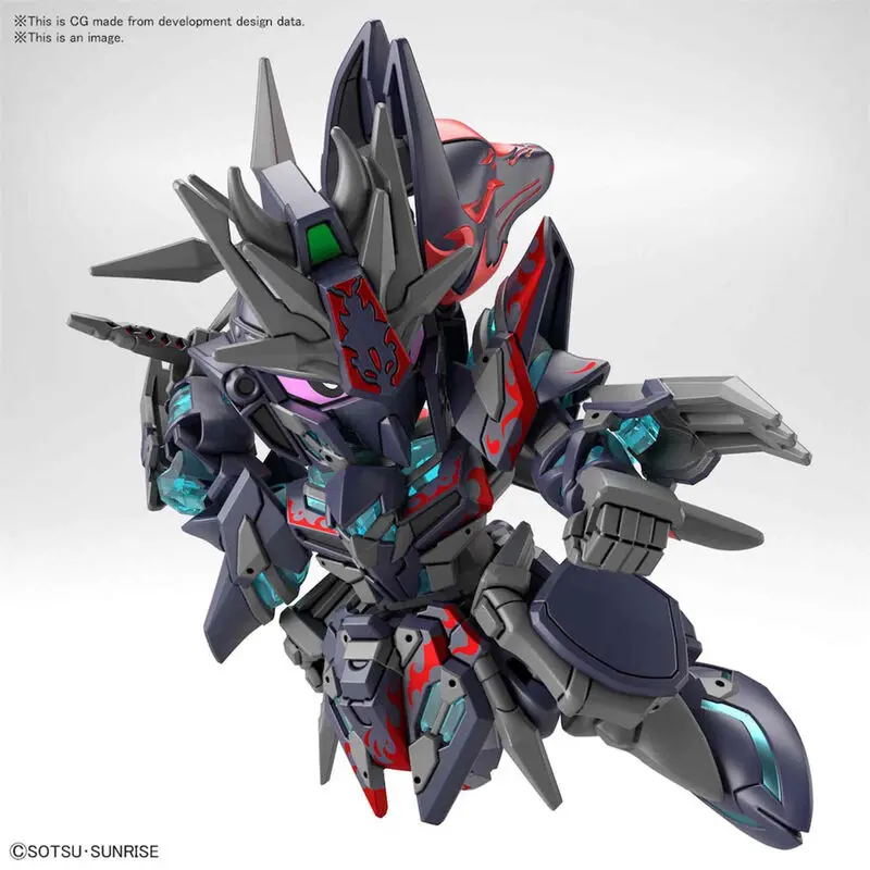 Model do składania Figurka SD Gundam World Heroes Sasuke Delta Gundam zdjęcie produktu