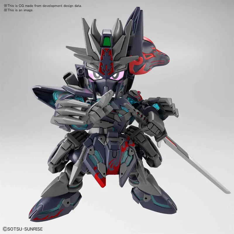 Model do składania Figurka SD Gundam World Heroes Sasuke Delta Gundam zdjęcie produktu