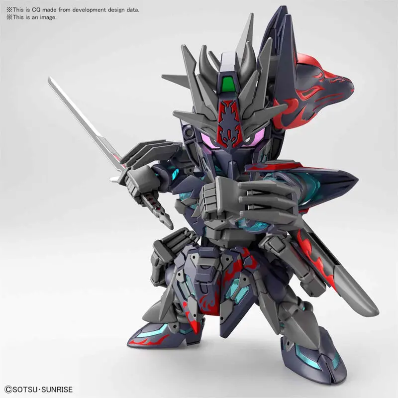 Model do składania Figurka SD Gundam World Heroes Sasuke Delta Gundam zdjęcie produktu