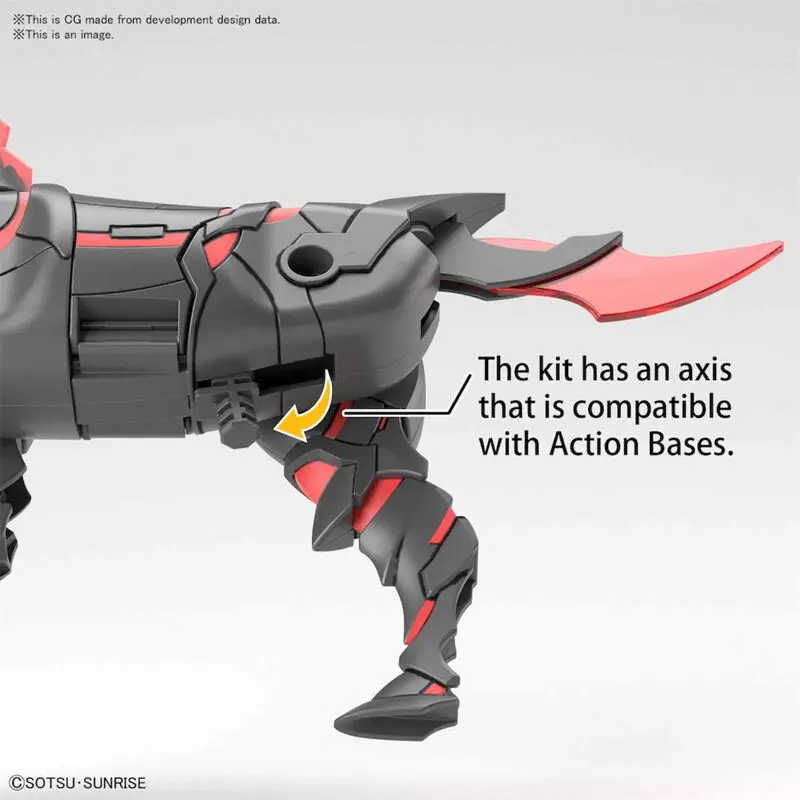 Figurka zestaw modelarski SD Gundam World Heroes War Horse zdjęcie produktu