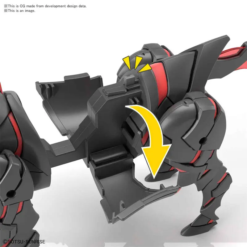 Figurka zestaw modelarski SD Gundam World Heroes War Horse zdjęcie produktu