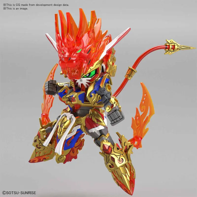 SD Gundam World Heroes Wukong Impulse Gundam Model Kit figurka zdjęcie produktu