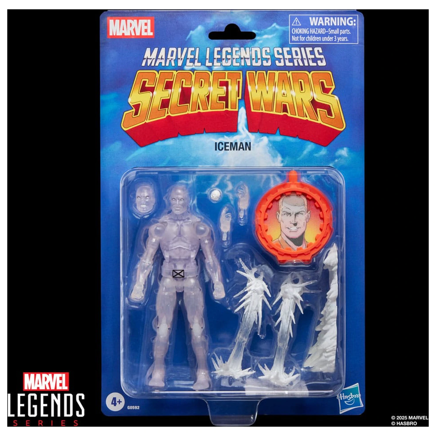 Secret Wars Marvel Legends Retro figurka Iceman 15 cm zdjęcie produktu