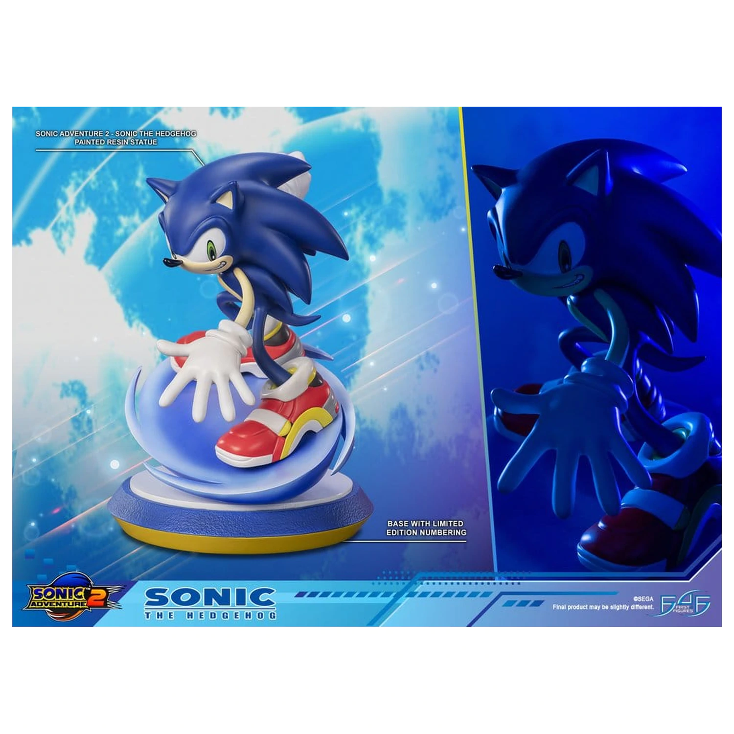 SEGA Żywiczna Statua Sonic the Hedgehog 24.5 cm zdjęcie produktu