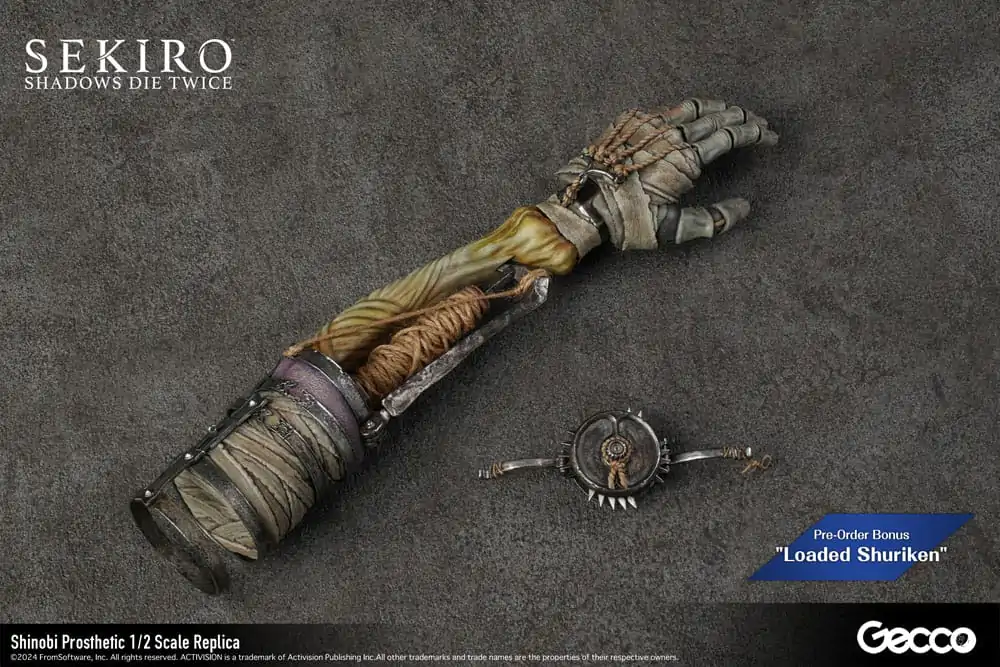 Sekiro: Shadows Die Twice Replika 1/2 Shinobi Prosthetic 32 cm zdjęcie produktu