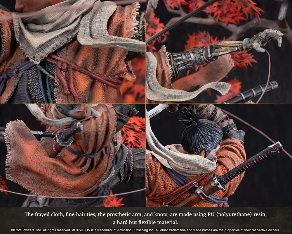Sekiro: Shadows Die Twice PVC Statuetka 1/7 Wolf 42 cm zdjęcie produktu