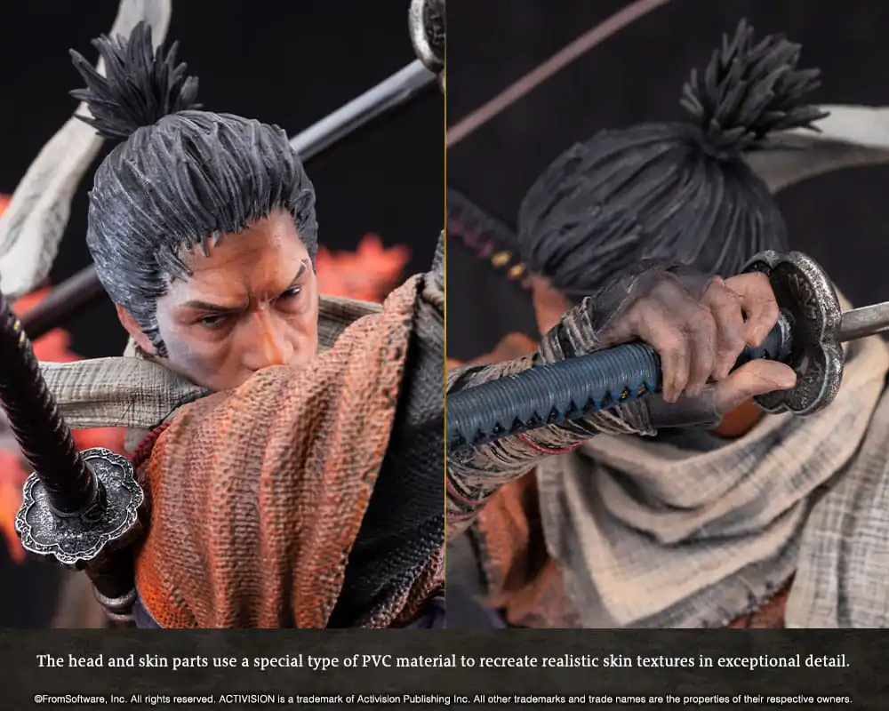 Sekiro: Shadows Die Twice PVC Statuetka 1/7 Wolf 42 cm zdjęcie produktu