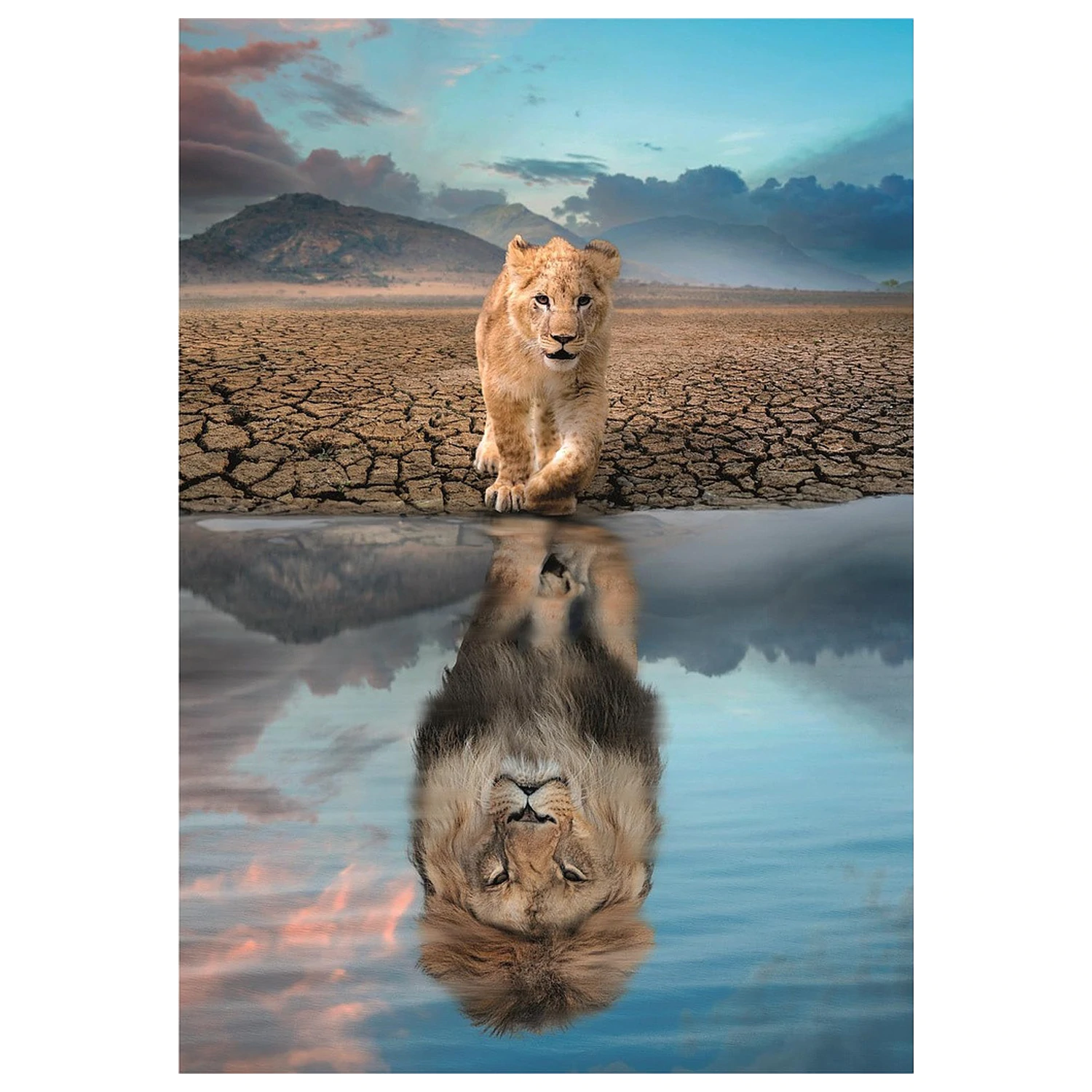 Self Reflection 300 elementowe puzzle Clementoni zdjęcie produktu