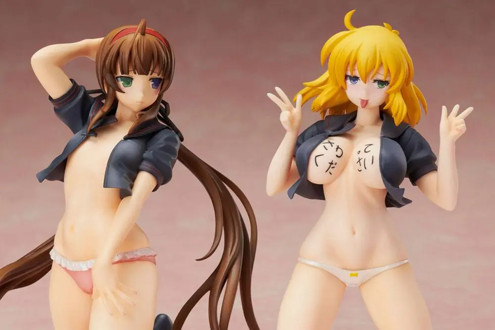 Senran Kagura NewWave Gburst PVC Statuetka 1/10 Ryobi x Ryona Bare Body Sailor Uniform Ver. 19 cm zdjęcie produktu