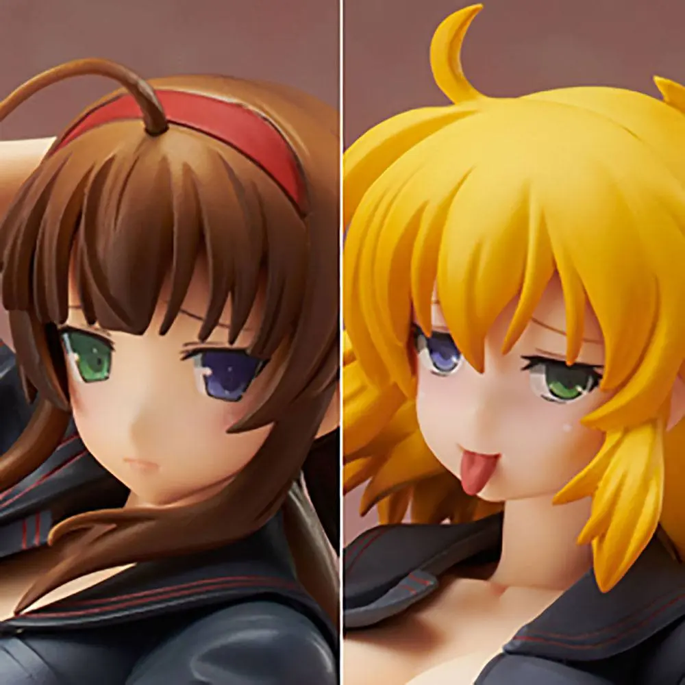 Senran Kagura NewWave Gburst PVC Statuetka 1/10 Ryobi x Ryona Bare Body Sailor Uniform Ver. 19 cm zdjęcie produktu