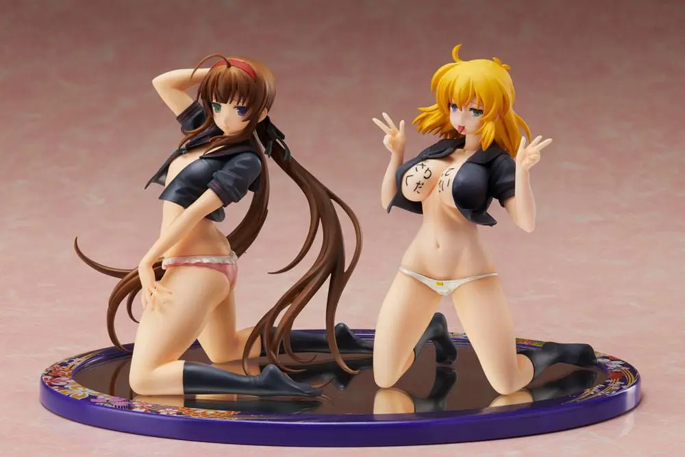 Senran Kagura NewWave Gburst PVC Statuetka 1/10 Ryobi x Ryona Bare Body Sailor Uniform Ver. 19 cm zdjęcie produktu