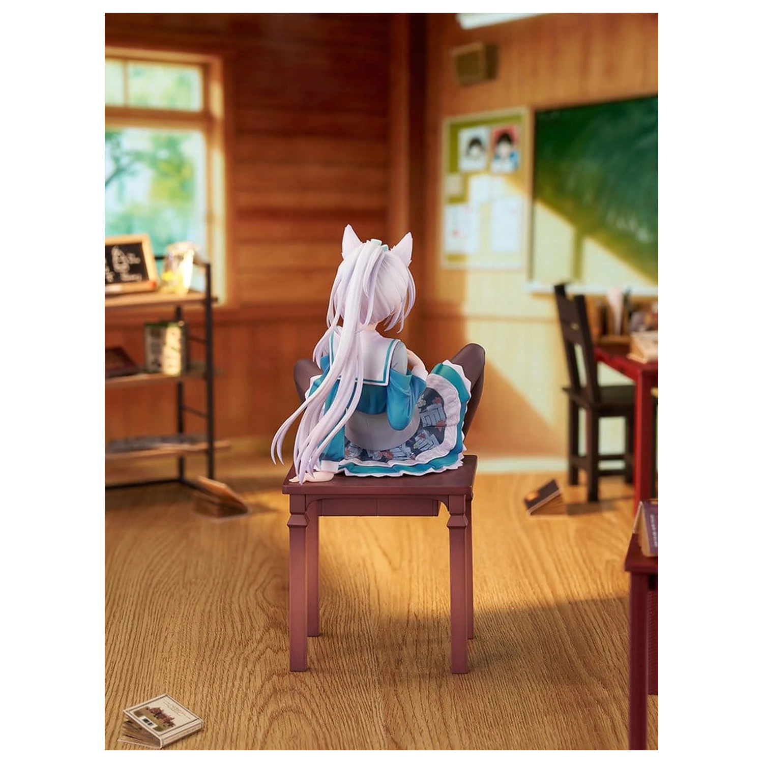 Senren*Banka PVC Figurka 1/7 Yoshino Asatake Animal Ears School Uniform Ver. 21 cm zdjęcie produktu