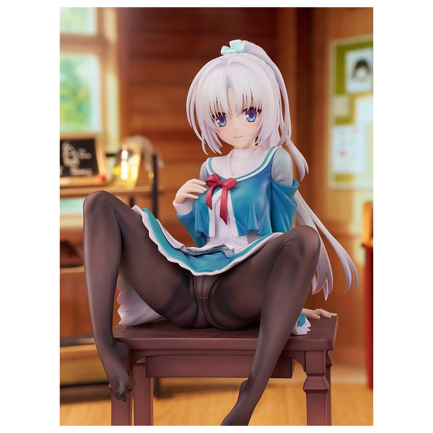 Senren*Banka PVC Figurka 1/7 Yoshino Asatake Animal Ears School Uniform Ver. 21 cm zdjęcie produktu