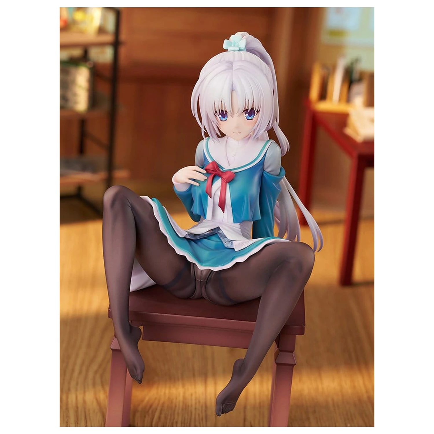 Senren*Banka PVC Figurka 1/7 Yoshino Asatake Animal Ears School Uniform Ver. 21 cm zdjęcie produktu