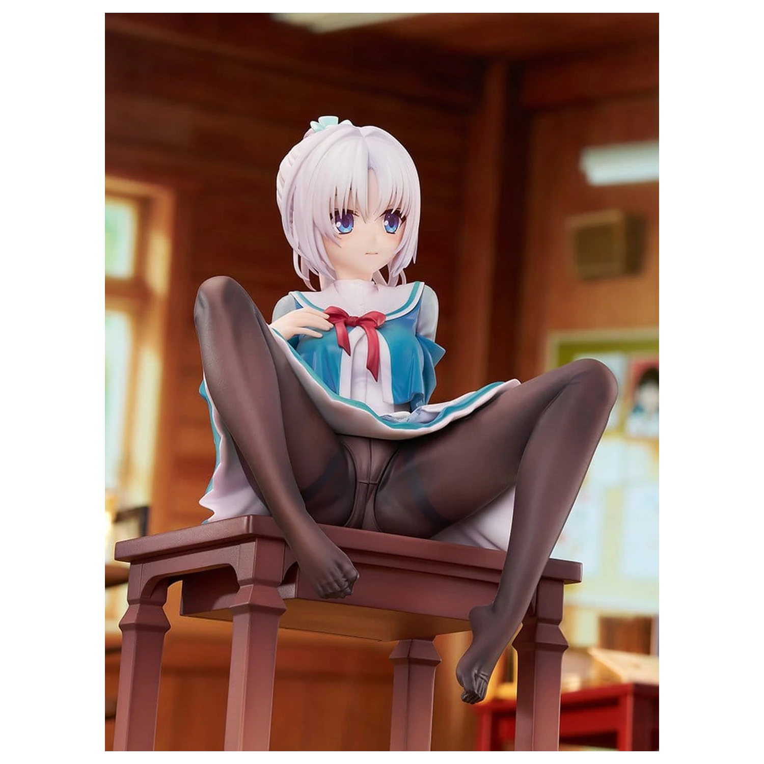 Senren*Banka PVC Figurka 1/7 Yoshino Asatake Animal Ears School Uniform Ver. 21 cm zdjęcie produktu