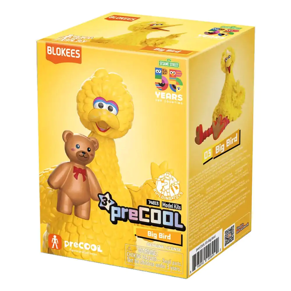 Sesame Street Blokees PreCool Series 1 Plastikowy Model Zestaw 03 Big Bird 15 cm zdjęcie produktu