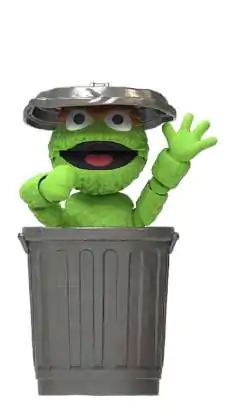 Sesame Street Blokees PreCool Series 2 Plastikowy Model Zestaw 07 Oscar 11 cm zdjęcie produktu