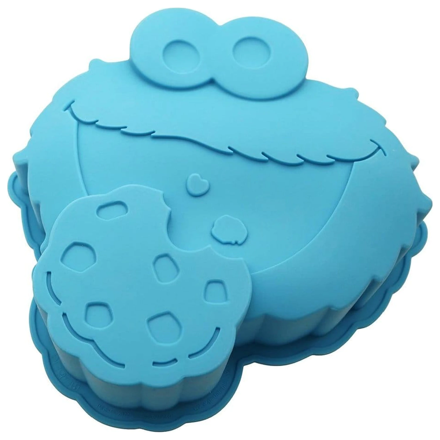 Sesame Street Silikonowa Forma do Pieczenia Cookie Monster niebieska zdjęcie produktu