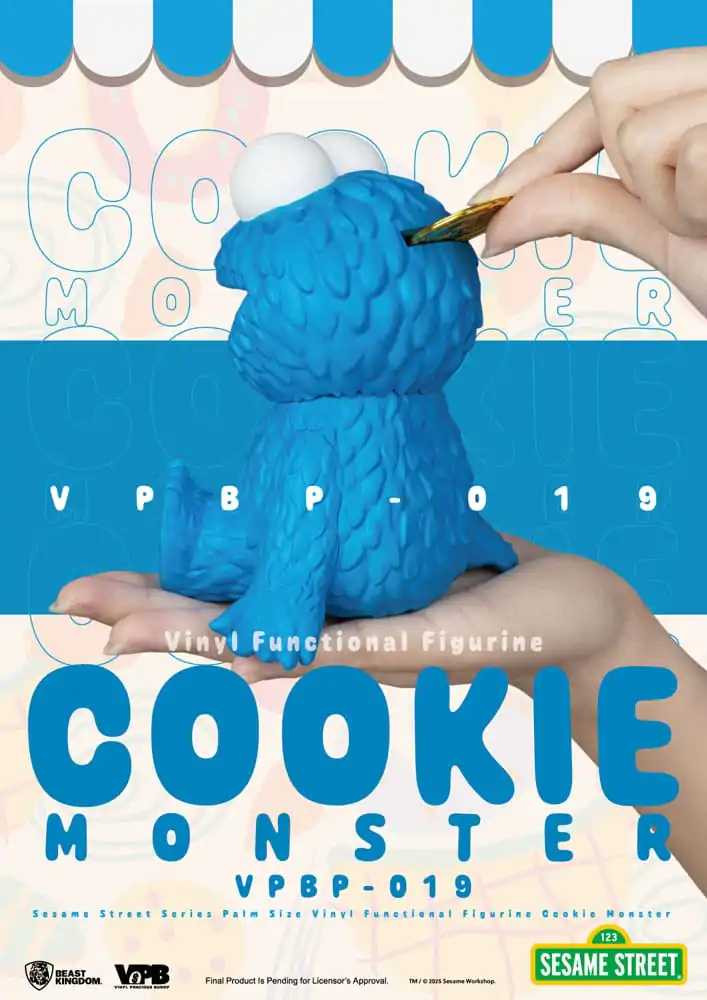 Ulica Sezamkowa Skarbonka Winyl Cookie Monster 12 cm zdjęcie produktu