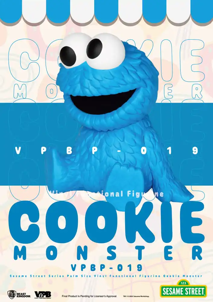 Ulica Sezamkowa Skarbonka Winyl Cookie Monster 12 cm zdjęcie produktu