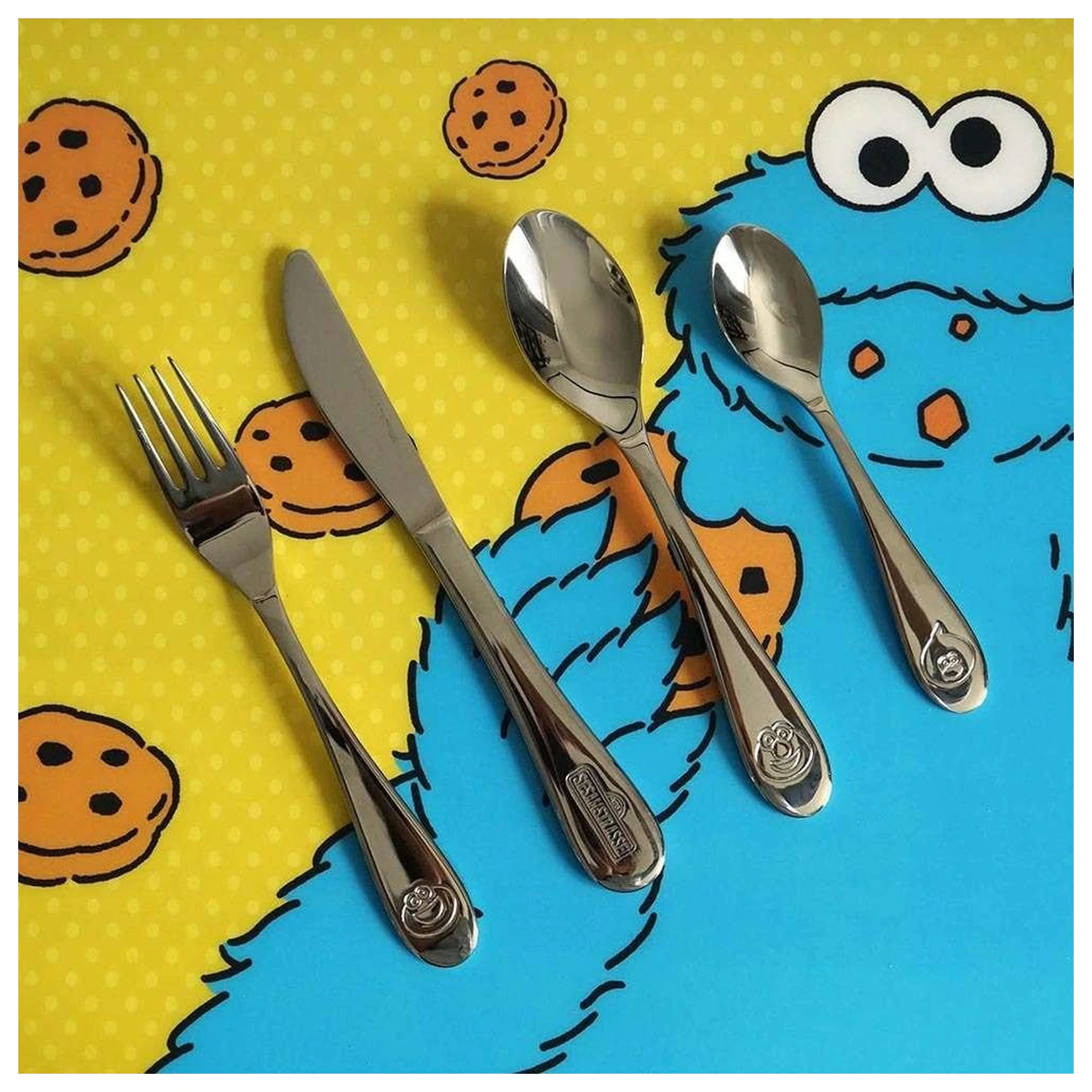 Sesame Street Kids Zestaw sztućców Friends zdjęcie produktu