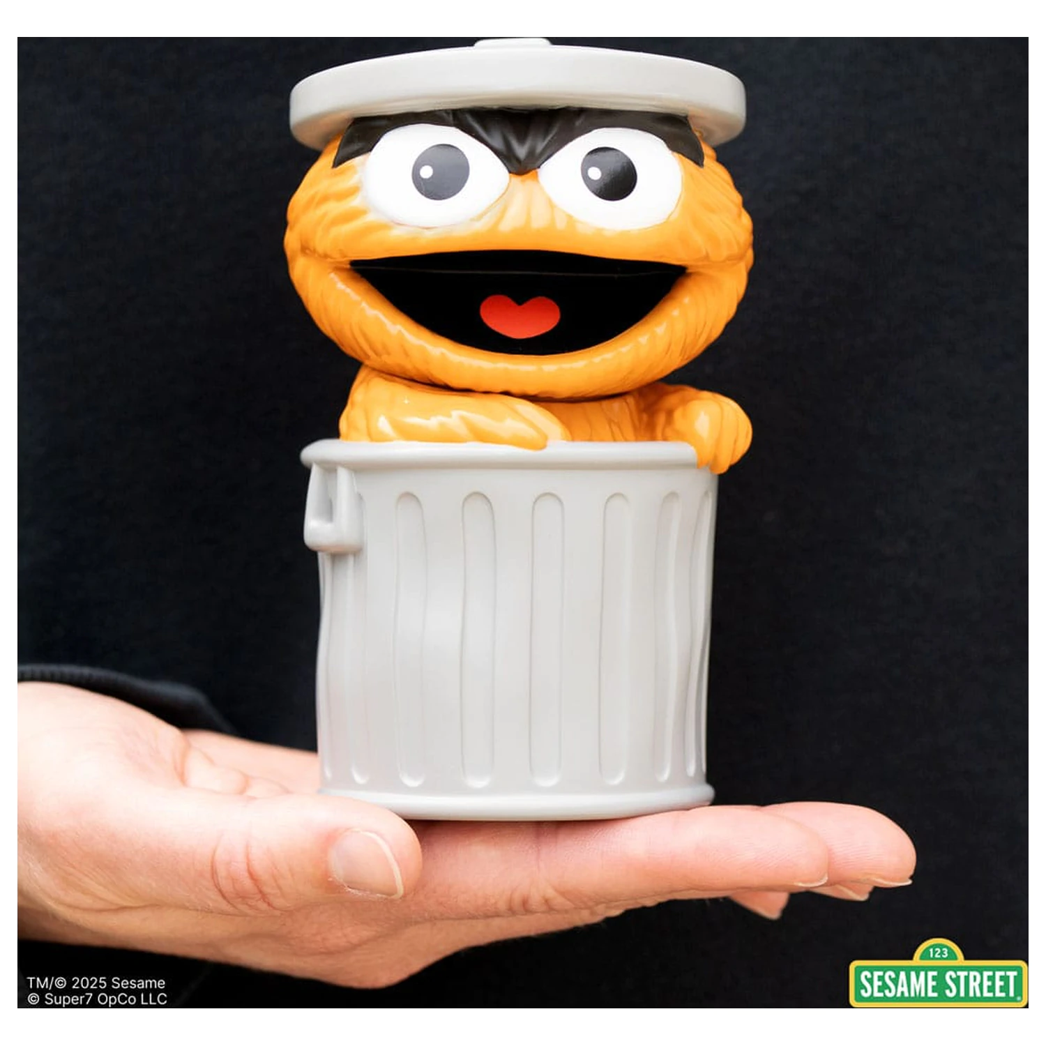Sesame Street FUN! FUN! Winyl Figurka Oscar the Grouch (Orange) 13 cm zdjęcie produktu