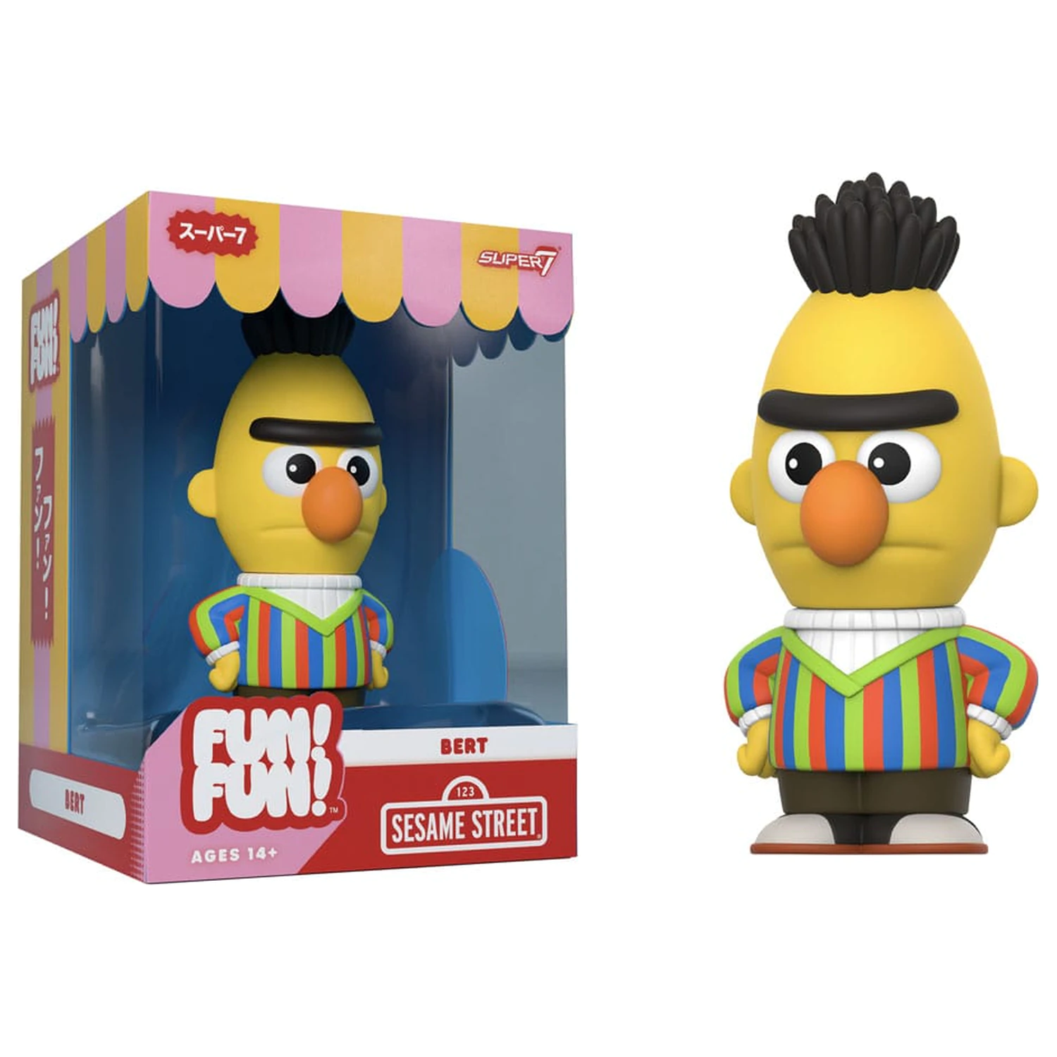 Ulica Sezamkowa FUN! FUN! Figurka winylowa Fala 02 Bert 13 cm zdjęcie produktu
