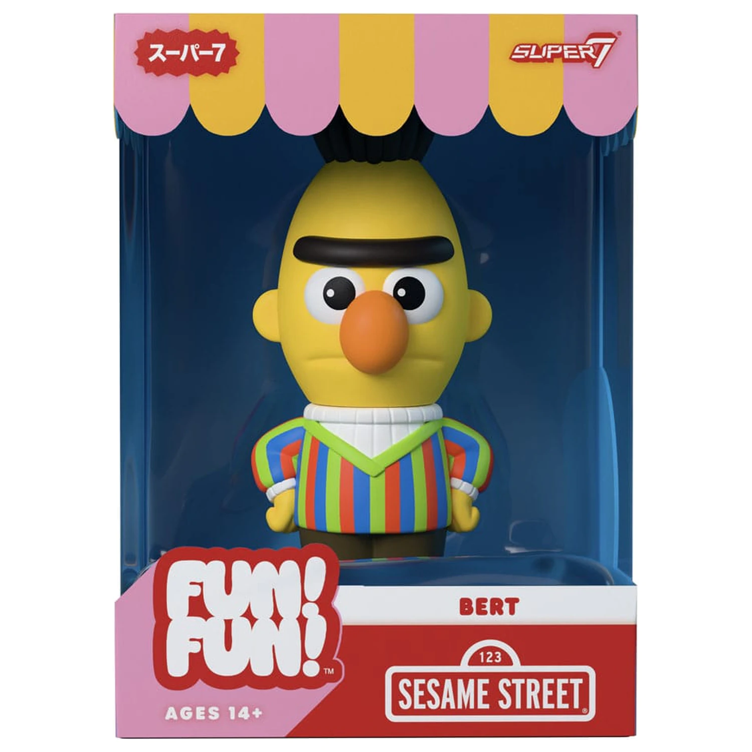 Ulica Sezamkowa FUN! FUN! Figurka winylowa Fala 02 Bert 13 cm zdjęcie produktu