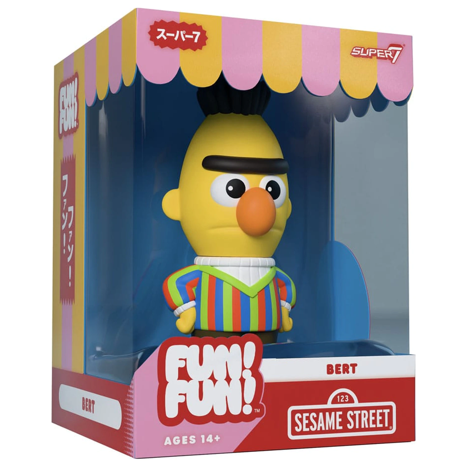 Ulica Sezamkowa FUN! FUN! Figurka winylowa Fala 02 Bert 13 cm zdjęcie produktu