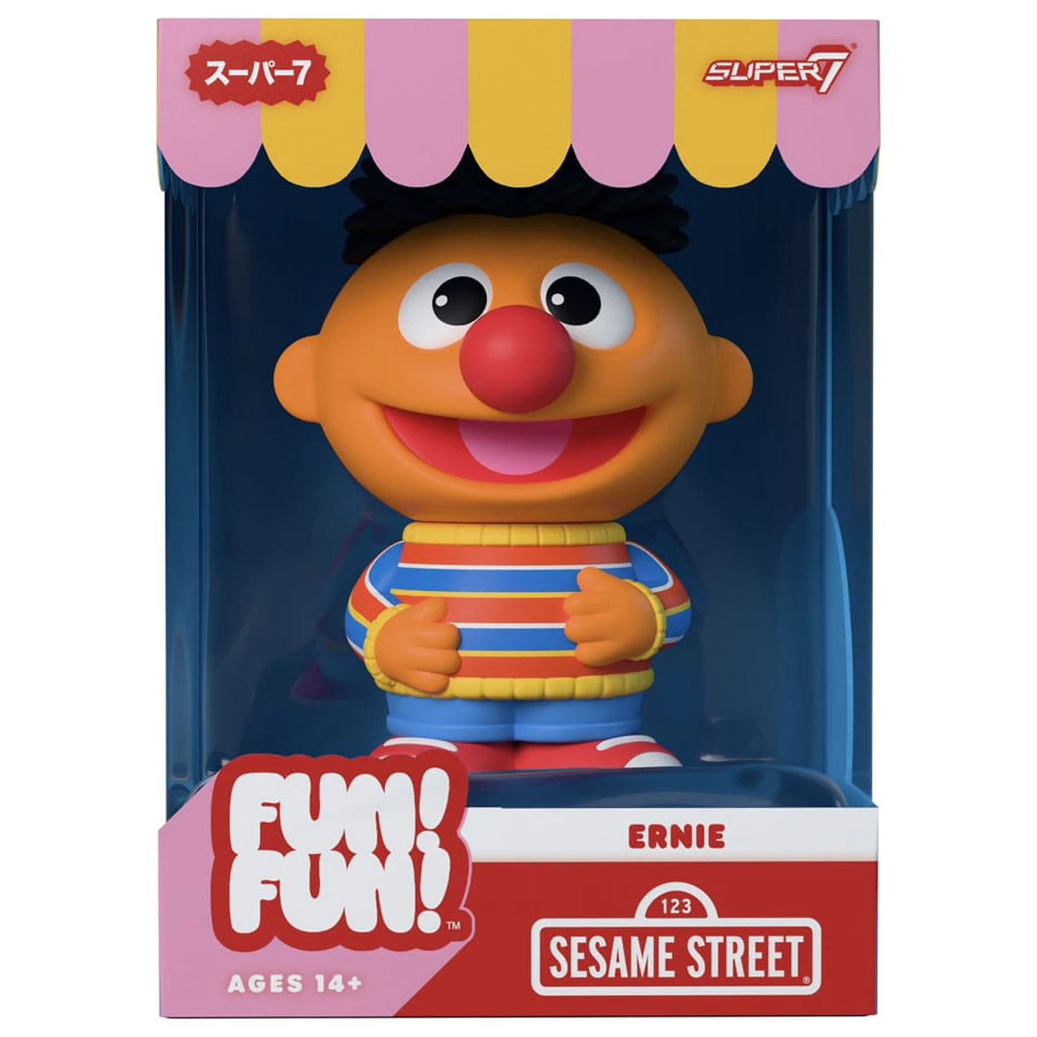 Sesame Street FUN! FUN! Figurka winylowa Wave 02 Ernie 13 cm zdjęcie produktu