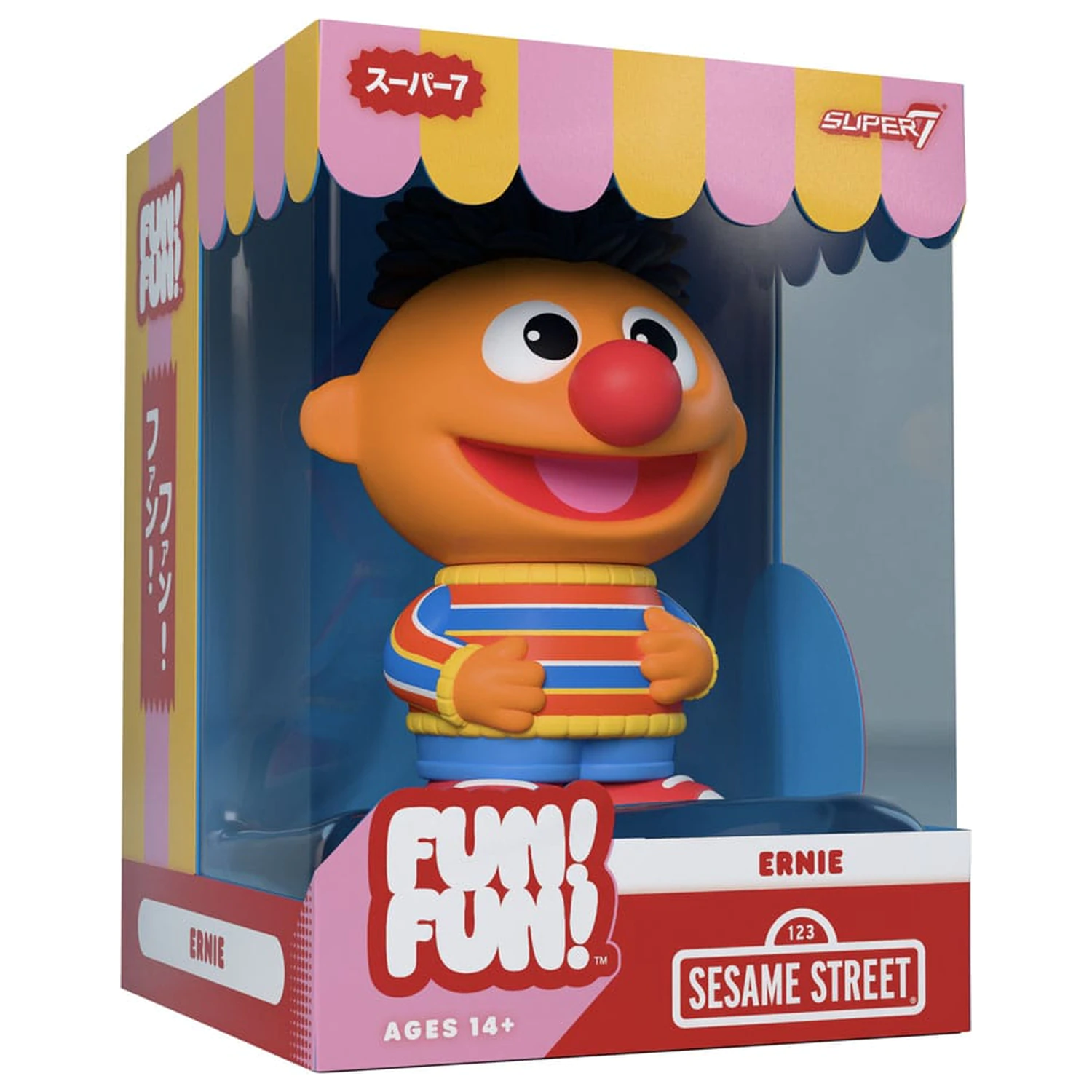 Sesame Street FUN! FUN! Figurka winylowa Wave 02 Ernie 13 cm zdjęcie produktu