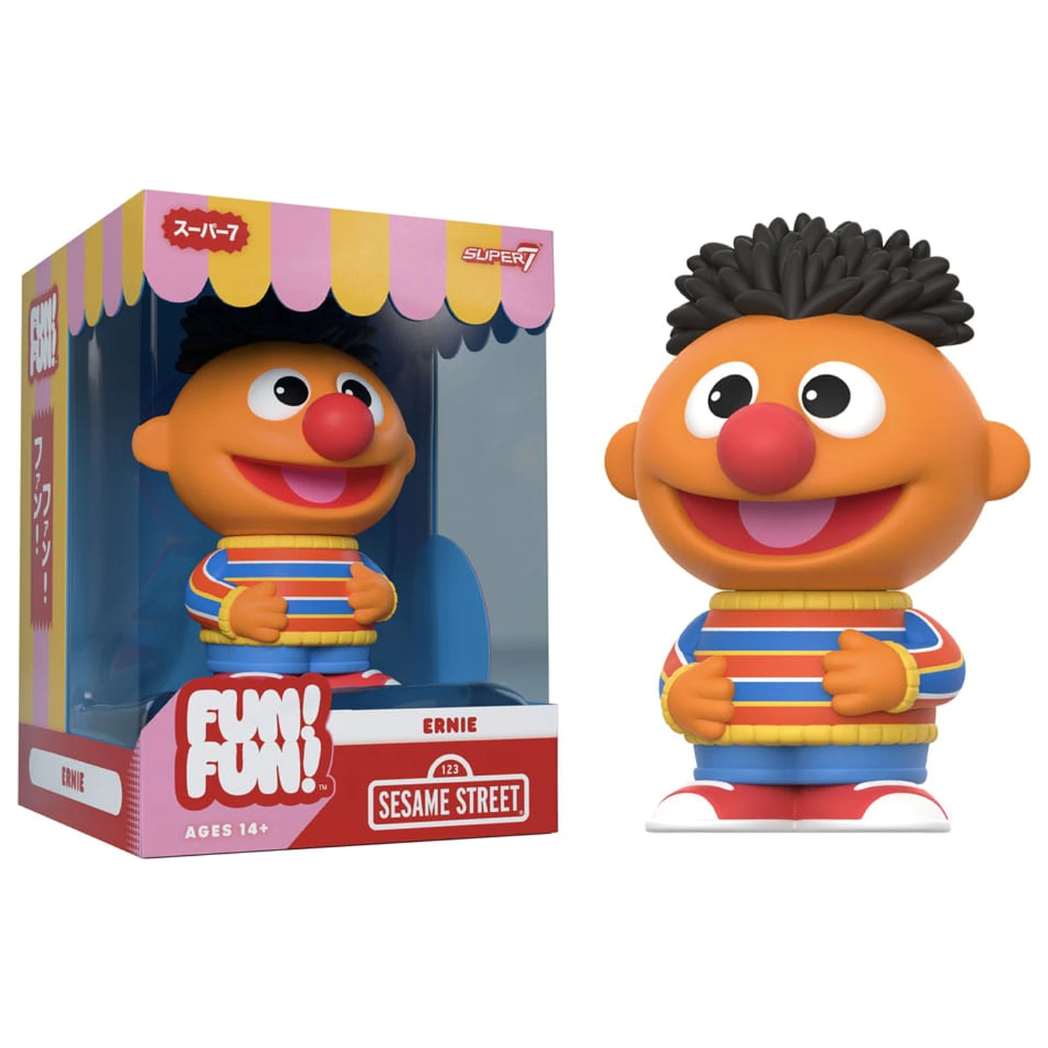Sesame Street FUN! FUN! Figurka winylowa Wave 02 Ernie 13 cm zdjęcie produktu