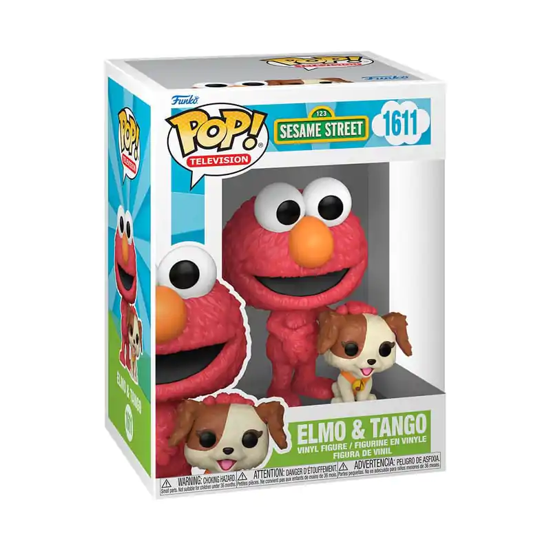 Ulica Sezamkowa Funko POP! TV Figurka winylowa Elmo & Tango 9 cm zdjęcie produktu