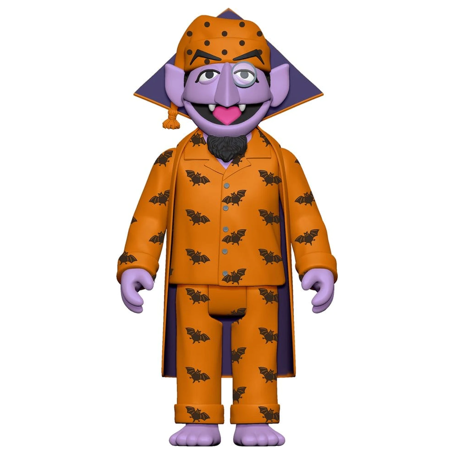 Sesame Street ReAction figurka akcji Wave 06 Count Von Count (PJs) 10 cm zdjęcie produktu