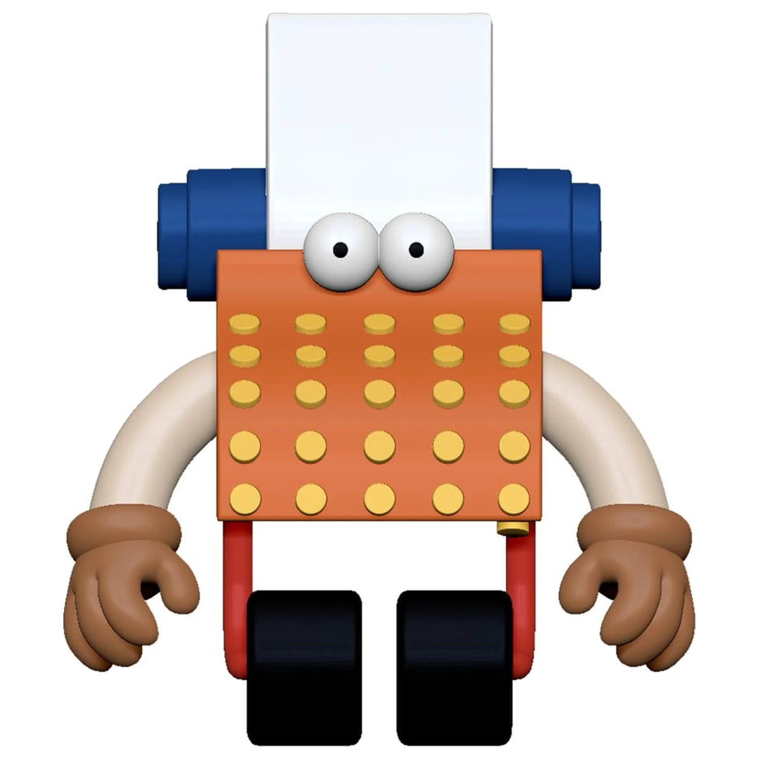 Sesame Street ReAction figurka Wave 06 Typewriter Guy 6 cm zdjęcie produktu