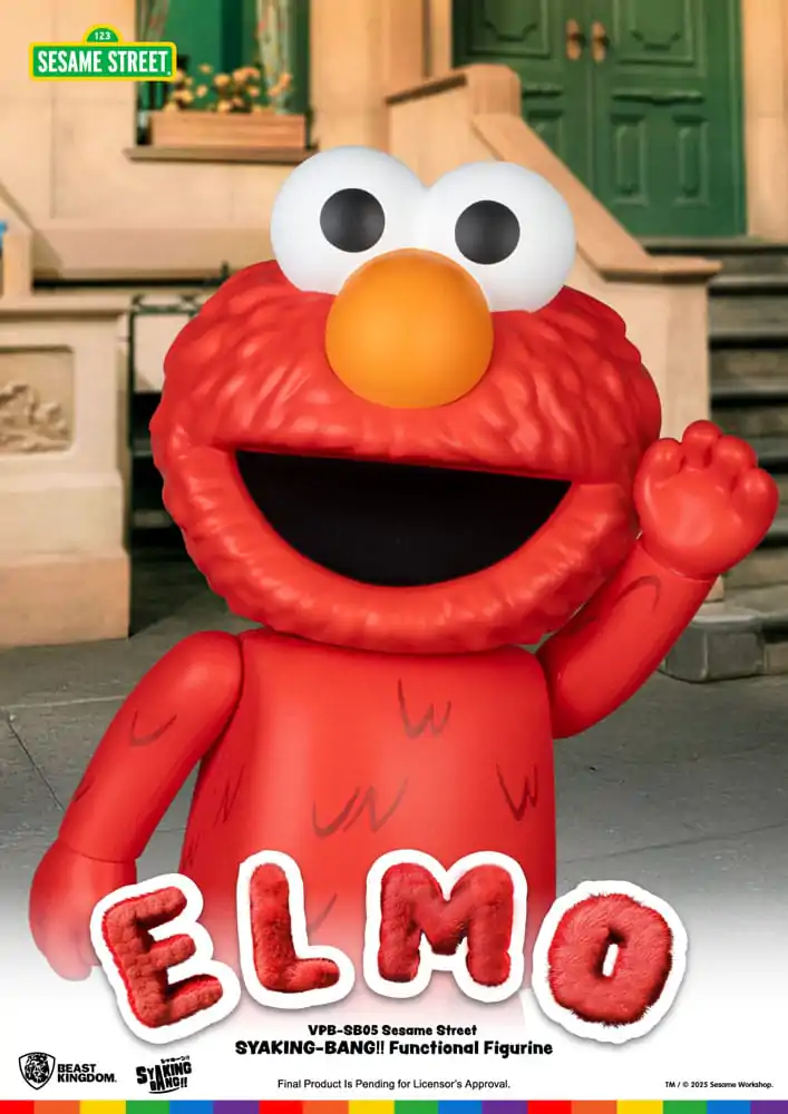 Sesame Street Syaking Bang Vinyl Skarbonka Elmo 47 cm zdjęcie produktu