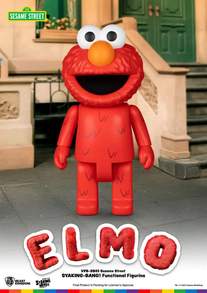 Sesame Street Syaking Bang Vinyl Skarbonka Elmo 47 cm zdjęcie produktu