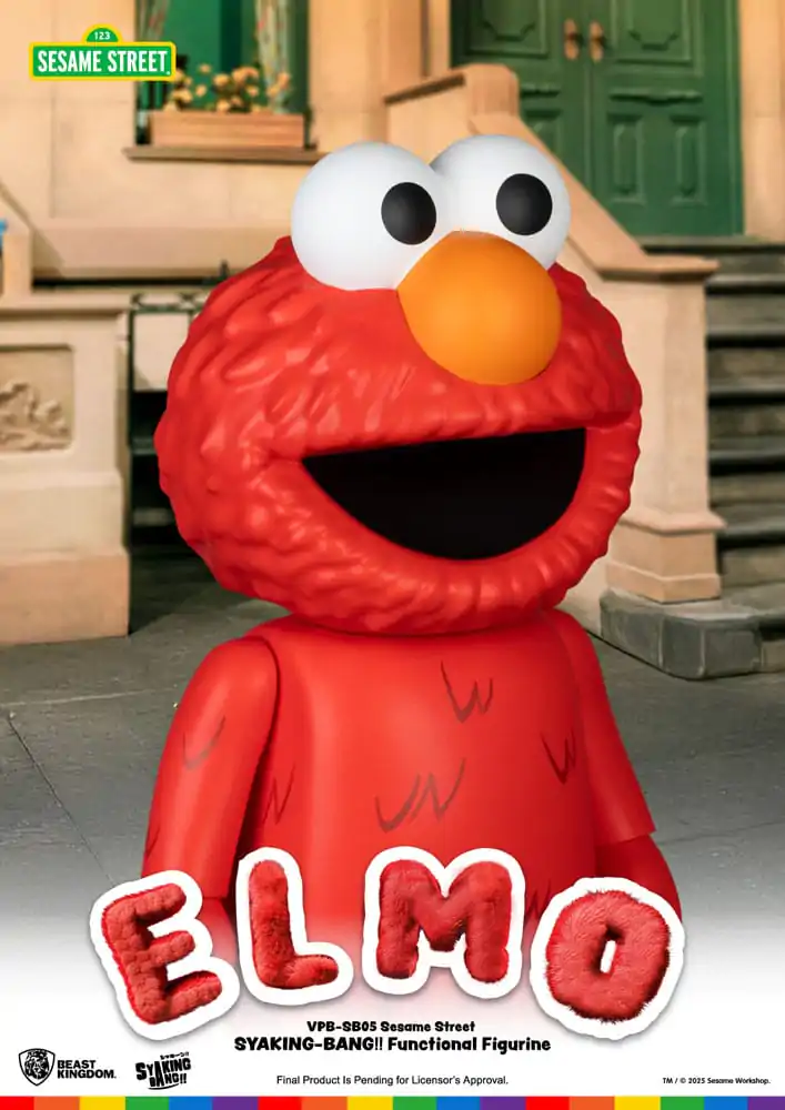 Sesame Street Syaking Bang Vinyl Skarbonka Elmo 47 cm zdjęcie produktu