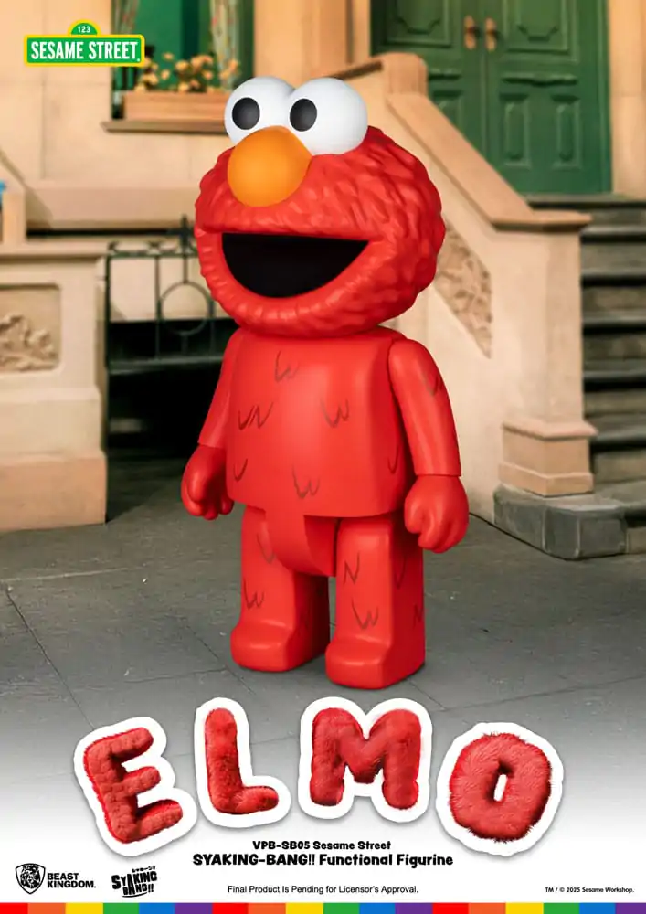 Sesame Street Syaking Bang Vinyl Skarbonka Elmo 47 cm zdjęcie produktu