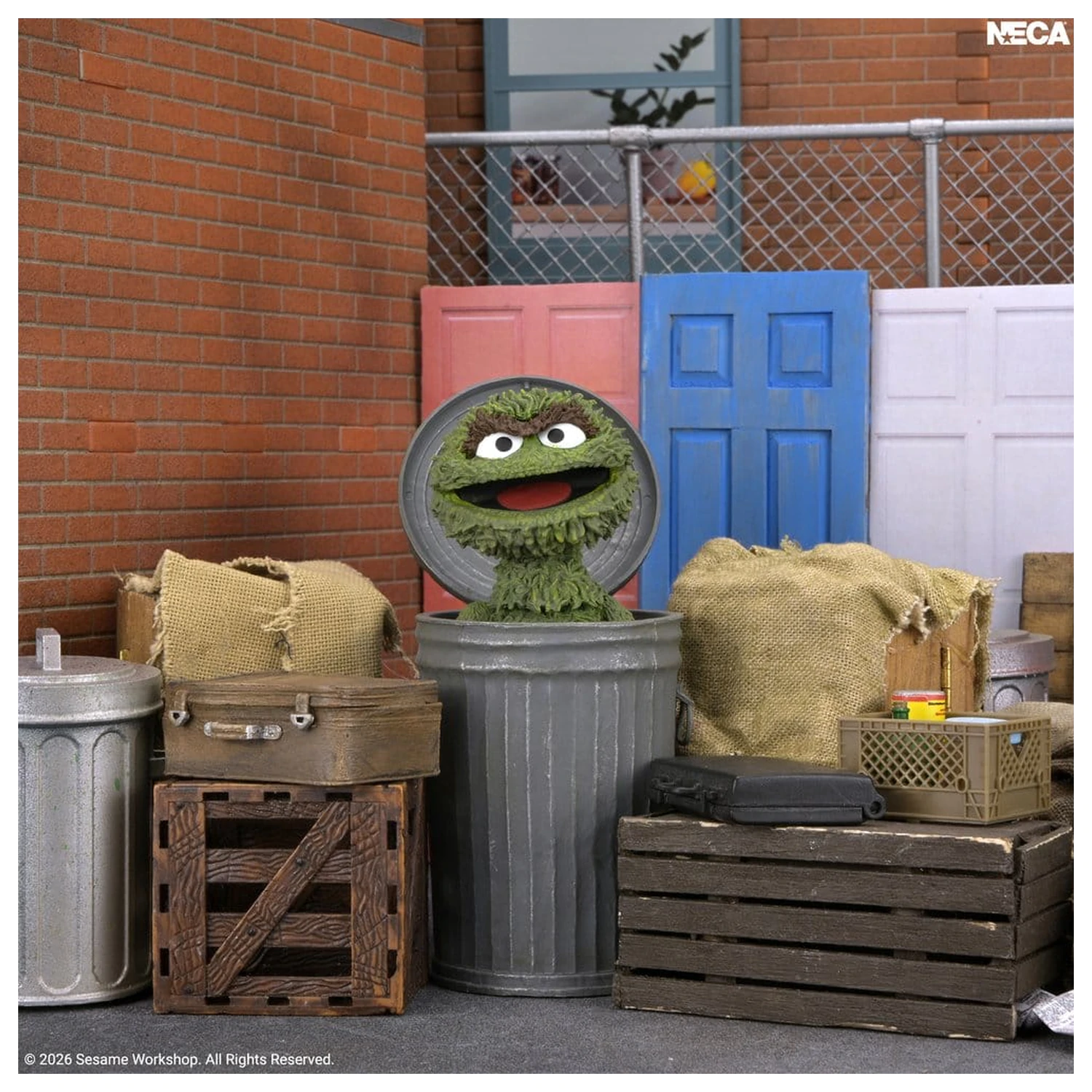 Sesame Street Ultimate Figurka Akcji Oscar the Grouch 18 cm zdjęcie produktu