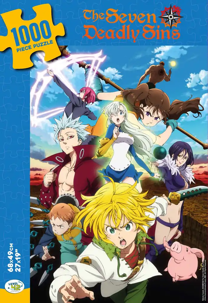 Puzzle Seven Deadly Sins Characters (1000 elementów) zdjęcie produktu