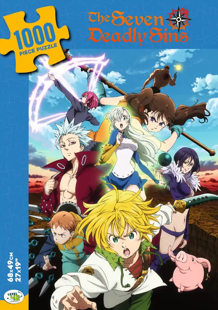 Puzzle Seven Deadly Sins Characters (1000 elementów) zdjęcie produktu