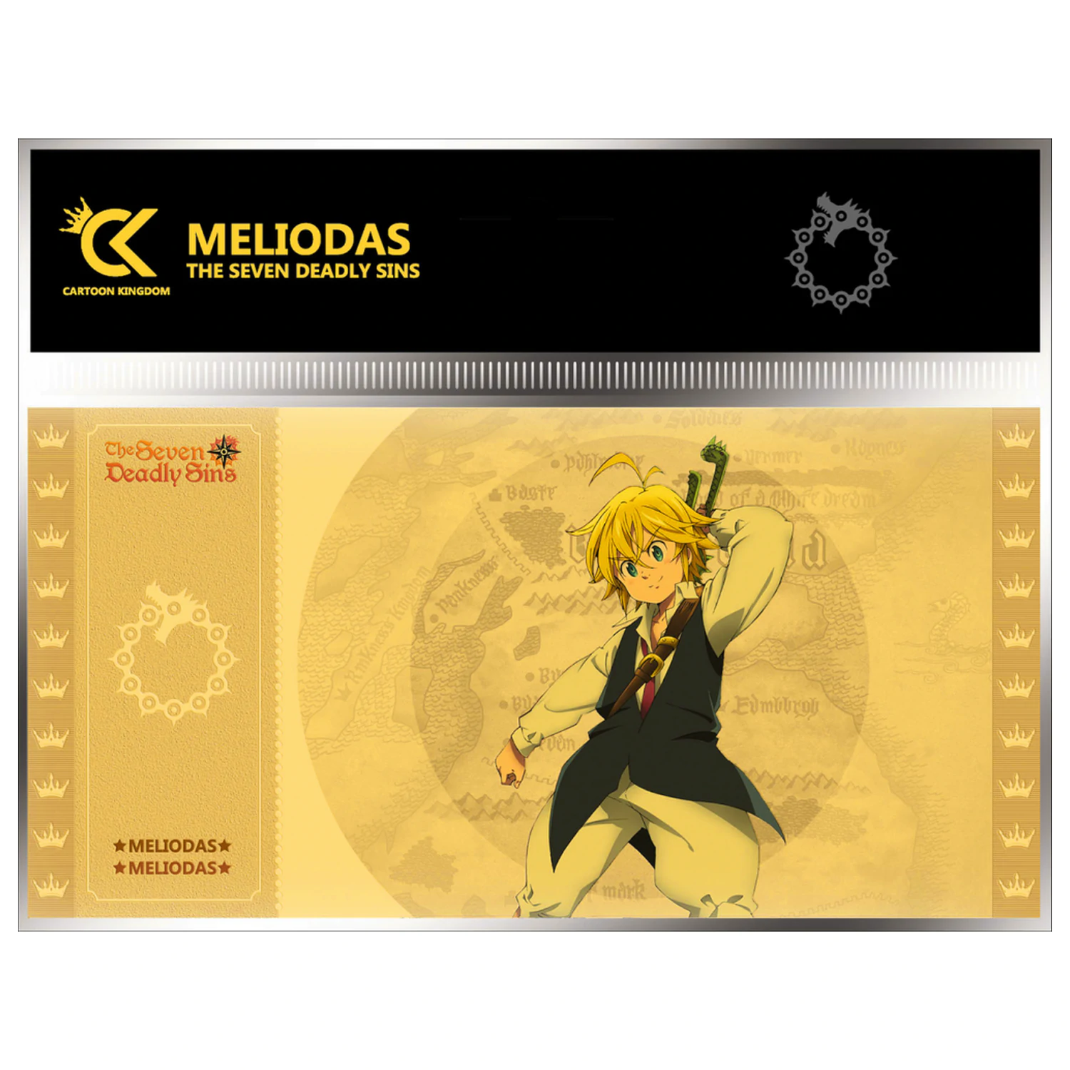 Seven Deadly Sins Meliodas Golden Ticket zdjęcie produktu