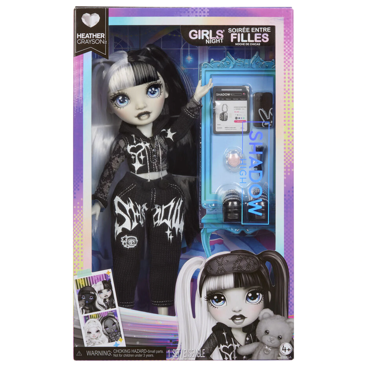 Shadow High Fashion Doll Girls Night Heather lalka zdjęcie produktu