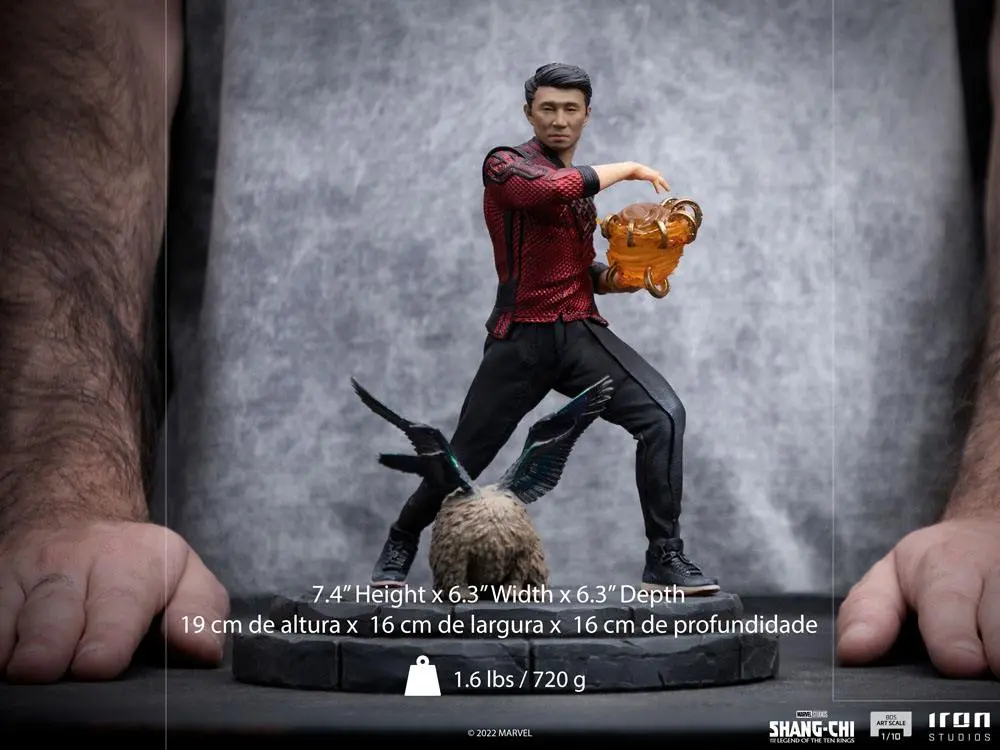 Shang-Chi i legenda o dziesięciu pierścieniach BDS Art Scale Statue 1/10 Shang-Chi & Morris 19 cm Statua zdjęcie produktu