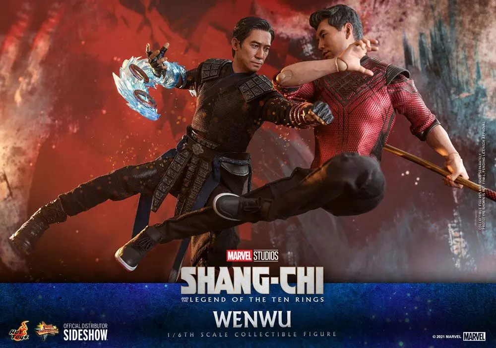 Shang-Chi i legenda dziesięciu pierścieni Movie Masterpiece Figurka Akcji 1/6 Wenwu 28 cm zdjęcie produktu