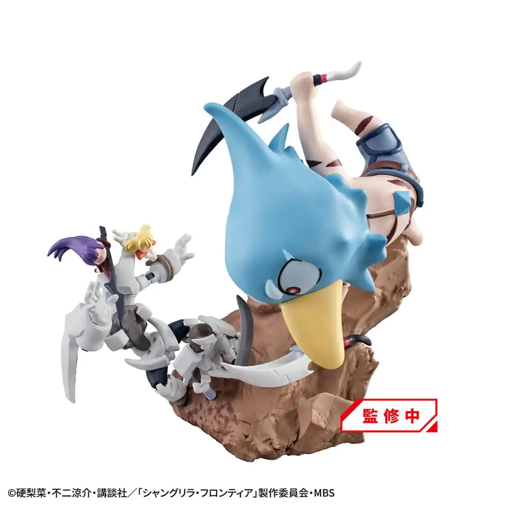 Shangri-La Frontier Petitrama EX Series Figurka kolekcjonerska - 3-Set Shangri-La Frontier vs Monster Diorama Collection Set 11 cm (z prezentem) zdjęcie produktu